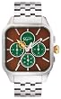 Men's Chronograph Dark Wood/Green Bracelet Watch - Original Penguin