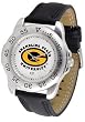 Grambling Tigers Suntime Mens Sports Watch w/ Leather Band - NCAA College Athletics