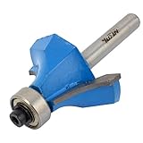 uxcell　ギンナン面ルータービット　ボーズ面　ルーター　ビット工具　ベアリング　交換　53mm長さ