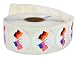 Germany USA Flag Sticker Roll