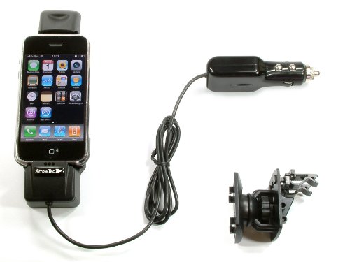 ArrowTec hotdock APP1 Ladehalter für Apple iPhone/iPod (VentMount)