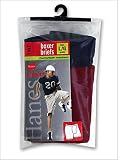 Boys Hanes 2 Pair Cotton Classics Boxer Briefs Asst