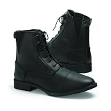 Perri's Ladies Synthetic Lace Paddock Boots, Brown