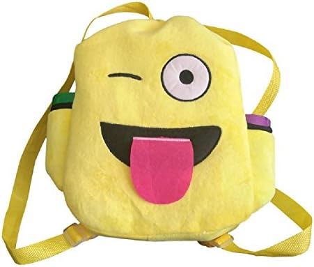 Emoji Fun Backpack, Best for Boys &amp; Girls, Ravers, Winky Face, Perfect for any kid