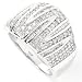 14K White Gold 1.00ct Baguette & Round Diamond Ring