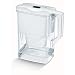 Brita Spacesaver Water Filter Jug, Cool White