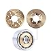 INJORA RC Internal Brass Counterweight 2pcs 63g Brake Disc Weights for 1.9inch 2.2inch Wheel Rims Axial SCX10 90046 D90 TF2 TRX4