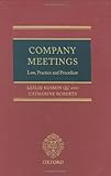 Company meetings : law, practice and procedure