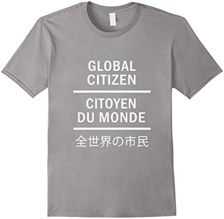 Men's Global Citizen T-Shirt Medium Slate