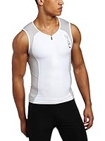 2XU Camiseta Tirantes Compression Tri (Blanco / Gris)
