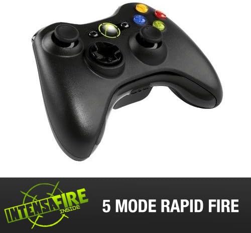 Xbox 360 Modded Controller 5 Mode Rapid Fire Wireless Black