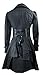 -Rainy Night in Paris- Black Victorian Gothic Corset Vintage Style Jacket