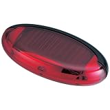 Owleye 3-LED Solar Powered Taillight (Red, 3-LED)