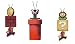 Super Mario Brother Animated Phone Strap - Coin, Fire Flower and Piranha Plant