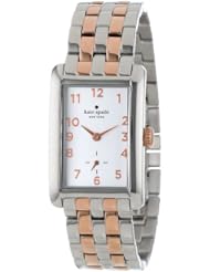 kate spade new york Womens 1YRU0109 Two Tone Rose Gold Cooper Grand Bracelet Watch