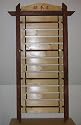 Deluxe Wall Mount - 14 Belt Rank Display