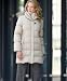 Larry Levine Pillow-Collar Down Puffer Coat