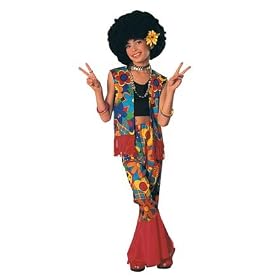 Hippie Flower Power Child Costume