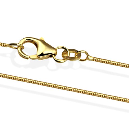 Goldmaid Unisex-Halskette Gold 750 Schlangenkette 45 cm Ke_977GG750 Preisvergleich
