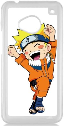 Naruto Manga Anime Comic Uzumaki Naruto HTC One M7 Hard Plastic Black or White case (White)