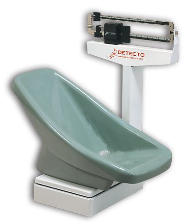 HealthPersonalCare: Detecto 459CH Mechanical Tot Weigher  Standard & Metric 