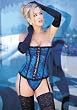 Satin Tapestry Flowered Jacquard Strapless Corset