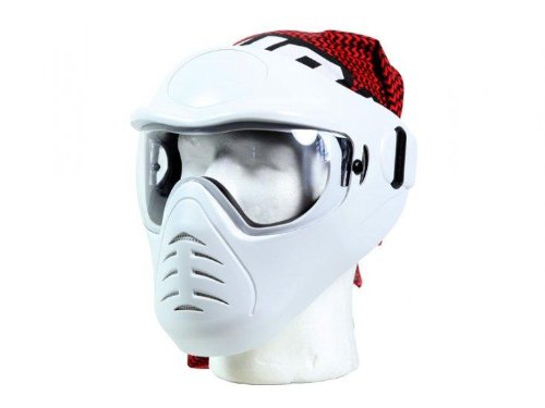 Bravo Face Pro Airsoft Mask – White