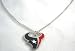 HOUSTON TEXANS METAL PENDANT NECKLACE - NEW-