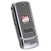 Verizon Alltel CDMA Motorola Krzr K1m Premium Transparent Clear Crystal Snap On Case Cover with Removable Ratcheting Belt Clip