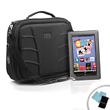 Protective Carrying Case for Barnes and Noble NOOK , NOOK Color eBook Reader , NOOK Tablet - Perfect for device and accessories ***Includes accessory bag and cloth**