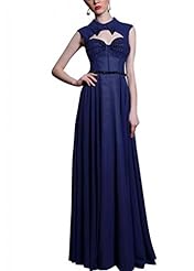 A-line Cocktail Pleated Beaded Sleeveless Polyester Homecoming Dress/Pageant Dress/Prom Dress/Party Dress/Wedding Dress 