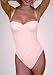Annette Convertible firm control strapless body suit with thong