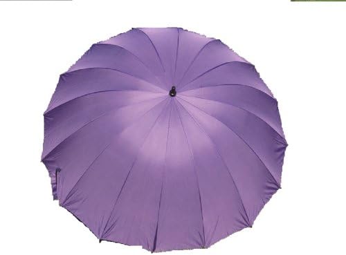 Plum Purple 16 Panel 60" Wedding Umbrella