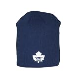 Adult NHL Toronto Maple Leafs Warm Ski & Skate Beanie / Winter Hat - One Size Fits All - Blue