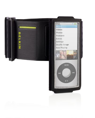 Belkin Armband Case with FastFit for iPod nano 5G (Caviar Black)