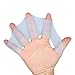 Vktech Silicone Finger Gloves for Swimming Blue (M)