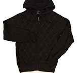 Marc Ecko - Marc Ecko Cut & Sew Argyle Pickstitch Sweater Hoodie