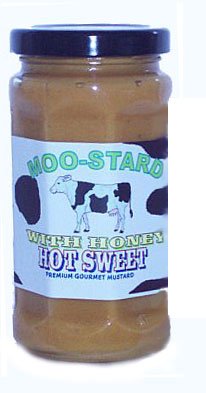 MOO-STARD - Hot Sweet Mustard with Honey by Genuine Oregon