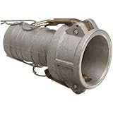 Dixon Aluminum A380 Global Type C Cam and Groove Fitting, Socket x Barbed