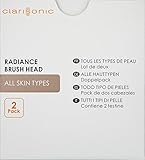 Clarisonic Radiance, Brush Head, Dual Pack