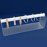 Search : Frosted White Acrylic Bangle Bracelet Display Stand 15"