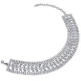 Ileana Creations Dazzling Swarovski Crystal Retro Choker