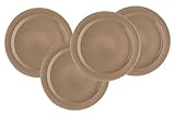 IMAGE OF Emile Henry 11-inch Dinner Plates, Set of 4, Sand