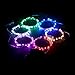 RTGS 60 LEDs Blue Color String Lights Silver Wire Indoor and Outdoor 20 Feet Firefly Starry Fairy Lights Battery Powered for DIY, Christmas, Holidays, Party, Bedroom and Centerpieces