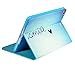 iPad Mini Case,iPad Mini 2 Cover Case ,iBerry PU Leather Slim-Fit Case with Stand Protective Case for Apple iPad Mini 1/2/3 Tablet, Blue Smlie (With Smart Cover Auto Wake / Sleep),with Stylus Pen