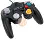Black Controller Pad for Nintendo Wii / GameCube by eForCity