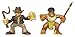 INDIANA JONES & TRIBAL WARRIOR * Indiana Jones Adventure Heroes * Raiders of the Lost Ark 2 Pack