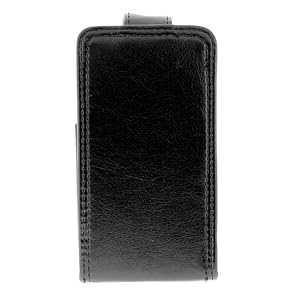 Cuffu Premium Flip Leather Case BLACK for iPhone 3G (2nd gen.) / iPhone 3GS / 3G s (3rd gen.)