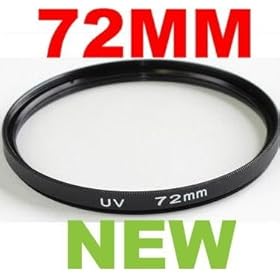 NEEWER® 72mm Round Metal UV Filter - Fits 72 mm Lenses