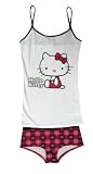 Hello Kitty - White and Plaid Cami/Panty Set for women